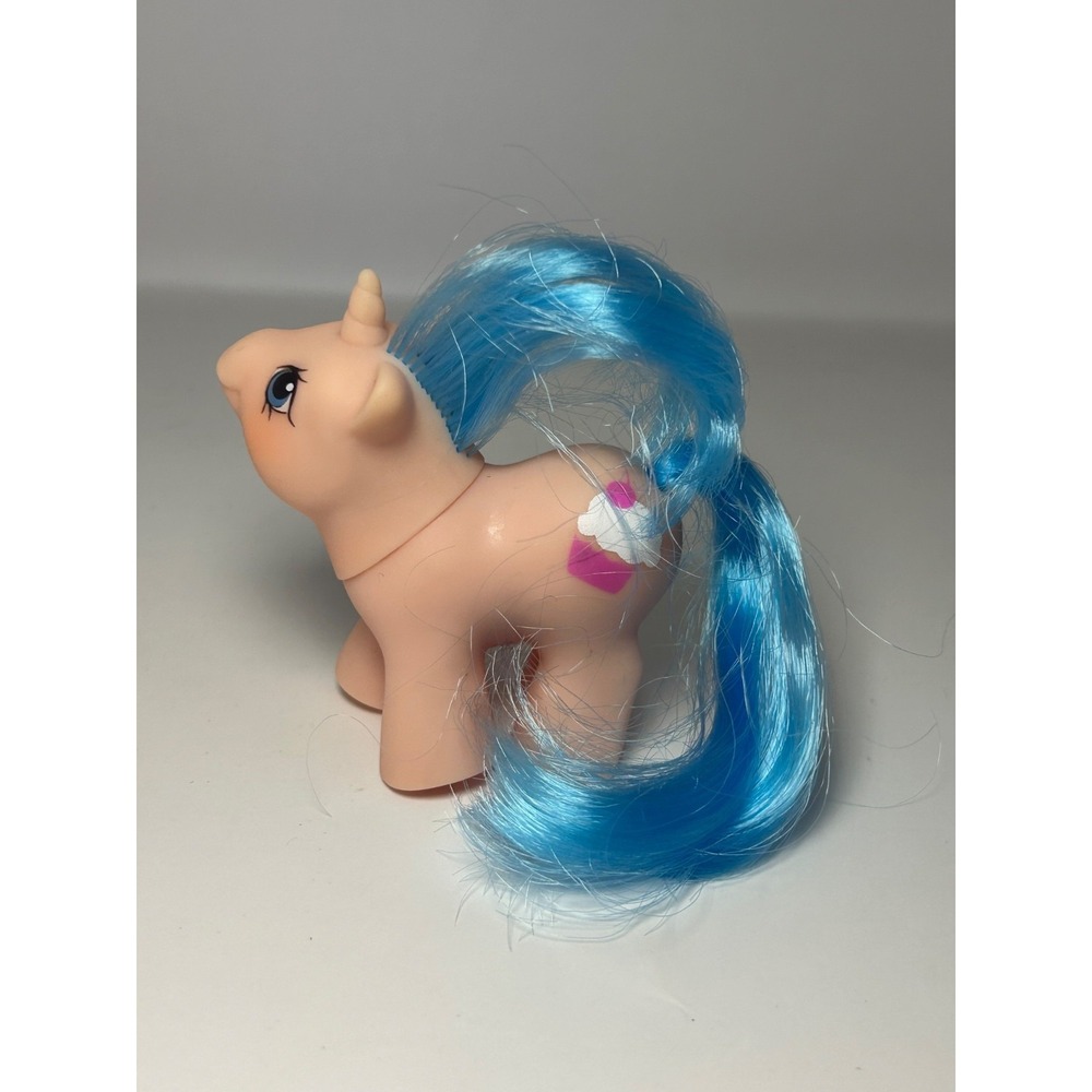 RARE Lil Cupcake Baby Sister Mail Order My Little Pony G1 1988 Pink Blue - Picture 3 of 8